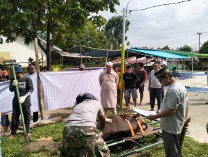 Sapi Bantuan Pj Gubernur Riau Disembelih Pertama di Masjid Paripurna Nurul Ibadah Pekanbaru