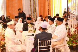 PJ Bupati Kampar Hambali hadiri Resepsi Pernikahan Panji Gusti Pangestu Catur.