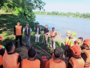 BPBD Kampar Gelar Pelatihan Penggunaan Perlatan Penyelamatan dan Pengoperasian Perahu Sungai Kampar