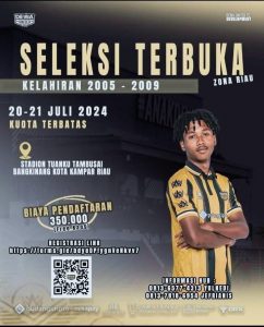 DEWA UNITED FC, SELEKSI PEMAIN UNTUK ELIT PRO AKADEMI EPA