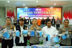 Polres Cilegon Polda Banten Amankan Sabu Seberat 30 Kg