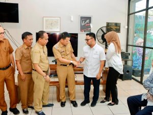 PJ Bupati Kampar Hambali, Terima Dana Hibah Pembangunan Daerah Dari Kementerian PUPR RI.