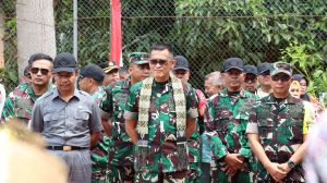 Ketua Tim Wasev : Letnan Jenderal TNI Sonny Aprianto Cek Langsung Sasaran TMMD Ke-121 Kodim 0313/Kpr