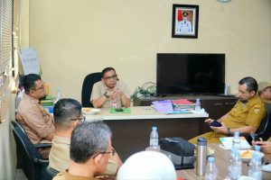 PJ Bupati diwakili Asisten III Setda Kampar Gagas Kerjasama Dengan Fakultas Kedokteran UMRI Dan Pendirian Dinas Pertanahan Dan Tata Ruang.