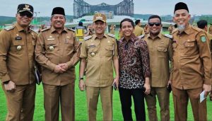 Pj Bupati Kampar Hambali Hadiri Rakor Bersama Presiden RI Di IKN Kaltim.