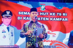 PJ Sekda Kampar Ahmad Yuzar: Alhamdulillah Masyarakat Terhibur Artis Minang  Memeriahkan HUT RI ke-79.
