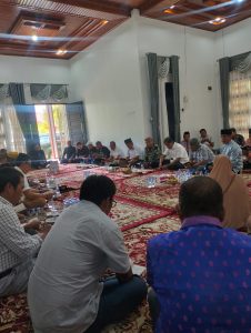 Sebelum Mendaftar ke KPU, Pasangan Ahmad Yuzar dan Misharti Gelar Pengajian