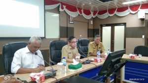 Disdikpora Kampar Dampingi Langsung Asisten III Ir Azwan., M. Si Dalam Rapat Persiapan Upacara Peringatan Haornas
