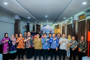 PJ Bupati Kampar diwakili Asisten Buka  Forum Konsultasi Publik Penyusunan Dokumen Rencana Induk dan Peta Jalan Pemajuan IPTEK Daerah Kabupaten Kampar
