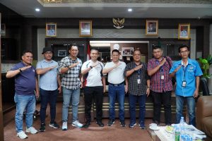 Pj Bupati Kampar Hambali Terima Silaturrahmi dan Audiensi Tribun Pekanbaru.