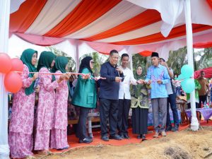 Bersama Sekda Riau, Pj Sekda Kampar Ahmad Yuzar Resmikan Destinasi Wisata Pulau Kambiu Cunduong Tobek Katoman Indah