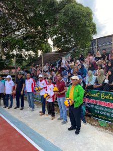 Anggota DPRD Fraksi PPP Habiburrahman Apresiasi Kegiatan Open Turnamen Volleyball Gelora 45 Cup 1