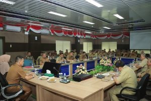 Pj Bupati Kampar Pimpin Rapat Kerja bersama OPD, Percepatan Pembangunan Kampar.