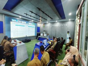 Pj Bupati Kampar Diwakili Asisten II Suhermi Ikuti Vidcon Rakor Inflasi Bersama Kemendagri