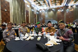 Pj Bupati Kampar Hambali Diwakili Staf Ahli Bupati Kampar Readel Fitri Hadiri Deklarasi Pilkada Damai Provinsi Riau Tahun 2024