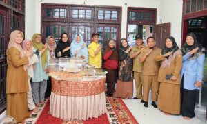 Pj. Ketua TP PKK Kab. Kampar Lakukan Peninjauan Persiapan Lomba Masak Serba Ikan