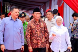 Pj Bupati Kampar Hambali Diwakili Pj Sekda Kampar Ramlah Dampingi Menko PMK Muhadjir Effendy Resmikan Rusunawa UMRI