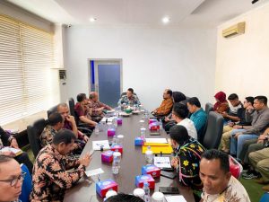 Pj. Bupati Kampar Hambali, SE, MH Pimpin Langsung Rapat Koordinasi Bersama Stake Holder Tentang Pengelolaan Pasar Inpres Bangkinang