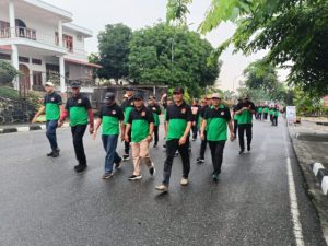 Kadisdikpora H. Aidil: Disdikpora Kampar Ajak Masyarakat Gemar Berjalan Kaki untuk Kesehatan