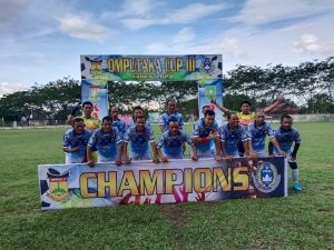 Usai Imbang 2-2 Dibabak Final, Akhirnya Omputaka Merah Berhasil Tundukkan Petapahan Legend Lewat Adu Pinalti 4-1, Serta Menjadi Champions Omputaka Cup III
