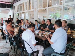 Coffee Morning Evaluasi Pelaksanaan Tahapan Kampanye, Syawir Ingatkan Paslon dan Tim Patuhi Aturan dan Regulasi