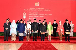 Presiden Jokowi dan Ibu Iriana Hadiri Pelantikan Presiden dan Wakil Presiden RI Masa Jabatan 2024-2029