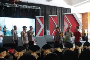 Polres Kampar Libatkan 167 Personil Dalam  Pengamanan Berlapis Demi Ciptakan Debat Publik Paslon Bupati dan Wabup di Labersa Hotel Siak Hulu