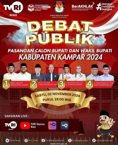 Bawaslu Kampar Minta Paslon dan Tim Pendukung Harus Patuhi Aturan Main Dalam Debat Publik