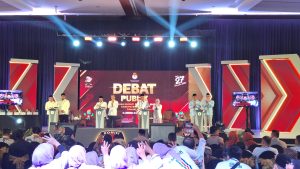 KPU Kampar Gelar Debat Publik Calon Bupati Dan Wakil Bupati Kampar, Andi Putra : Alhamdulillah Debat Publik Yang kita Selenggarakan Berjalan Lancar Sampai Akhir Tidak Ada Kendala Apapun