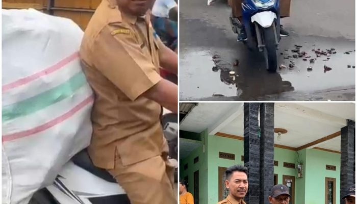 Peduli Bencana, Kades Kedung Berikan Bantuan Sosial Warga Terdampak Banjir