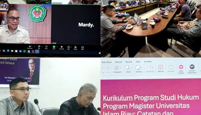 Prodi MIH PPs UIR Gelar Workshop Pengembangan Kurikulum Bersama Guru Besar Hukum Terkemuka