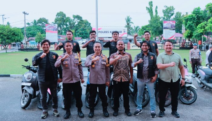 Ungkap Tindak Pidana Curanmor Sejumlah TKP, Kapolres Kampar Apresiasi Kinerja Tim Anti Bandit Satreskim