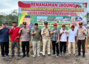 Nawacita Presiden Prabowo, Kadis Ketahanan Pangan Kampar Apresiasi penanaman Jagung di Agrowisata Edukasi Kampa