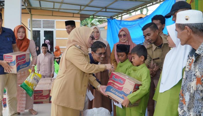 Wabup Kampar ; Anak Yatim Dan Lansia Tanggung Jawab Kita Bersama