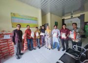 Camat Kampar Utara Salurkan Bantuan Pemprov dan Pemkab Kampar Sebanyak 11,2 Ton