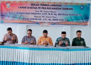 Sertijab Plt Camat Tambang Tengku Said Hidayat Kepada Irwan AR