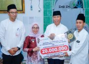 Safari Ramadhan Wabup Kampar Misharti Ke Masjid Al-Huda Serahkan Bantuan Dan Sampaikan Program Prioritas