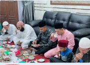 Bupati Kampar Ahmad Yuzar dan Sekda Kampar Buka Barsama dengan Iman dari Mesir di Rumdis Sekda