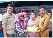 GPM Resmi Buka Bupati Kampar Ahmad Yuzar di Kecamatan Bangkinang Kota