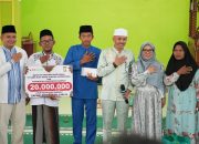 Safari Ramadhan Desa Deli Makmur, Wakil Bupati Mishari Sampaikan Program Kampar Dihati