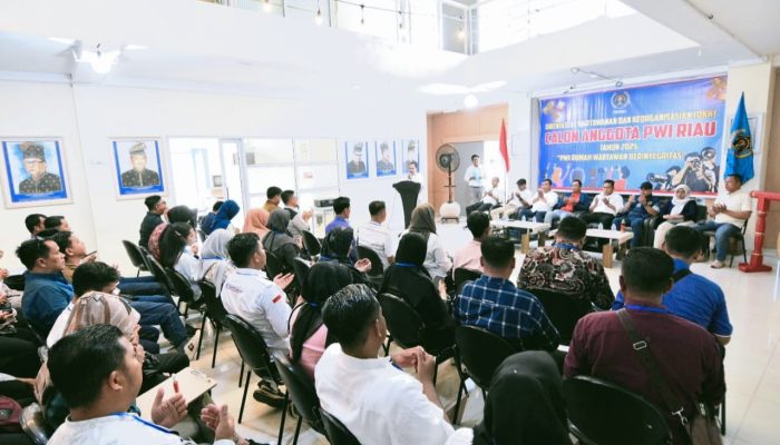 PWI Kampar Rekom 4 Orang Ikuti Ujian Calon Anggota PWI Riau 2025