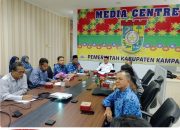 Sekda kampar Wakili Bupati dalam Kegiatan Rilis Inflasi April 2025 oleh BPS Kampar