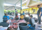 Momentum Hari Raya Idul Adha 1446 H, DPD Golkar Kampar Potong 1 Ekor Kerbau