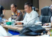 Bupati Kampar Ahmad Yuzar Pimpin Rapat Terkait Hari Lingkungan Hidup Sedunia dan HUT Bhayangkara ke-79 di Riau