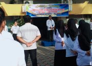 Bupati Kampar Pimpin Apel Orientasi dan Pembekalan CPNS dan PPPK Tahun 2025 di Inspektorat