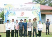 Bupati Kampar Bersama Kapolda dan Kepala Daerah Riau Sukseskan Bakti Religi Peduli Lingkungan Bakti Sosial dan Penanaman Pohon.