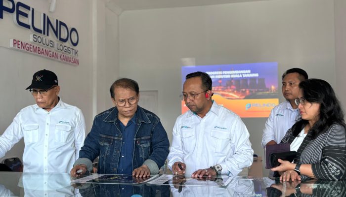 Kunjungan Komisaris dan Direksi Pemegang Saham ke PT Prima Pengembangan Kawasan di Kawasan Industri Kuala Tanjung