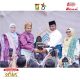 Bupati Kampar Ahmad Yuzar Bersama Gubri Ikuti Pawai Ta’aruf MTQ ke-43 di Pantai Andam Dewi Bengkalis