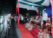 Lepas Pawai Raya Idul Adha 1446 H, Bupati dan Wabup Serta Forkopimda Kampar Pukul Bedug Bersama