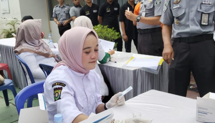 BNK Kampar dan Lapas Bangkinang Perkuat Sinergi Cegah Peredaran Narkoba melalui Tes Urine
